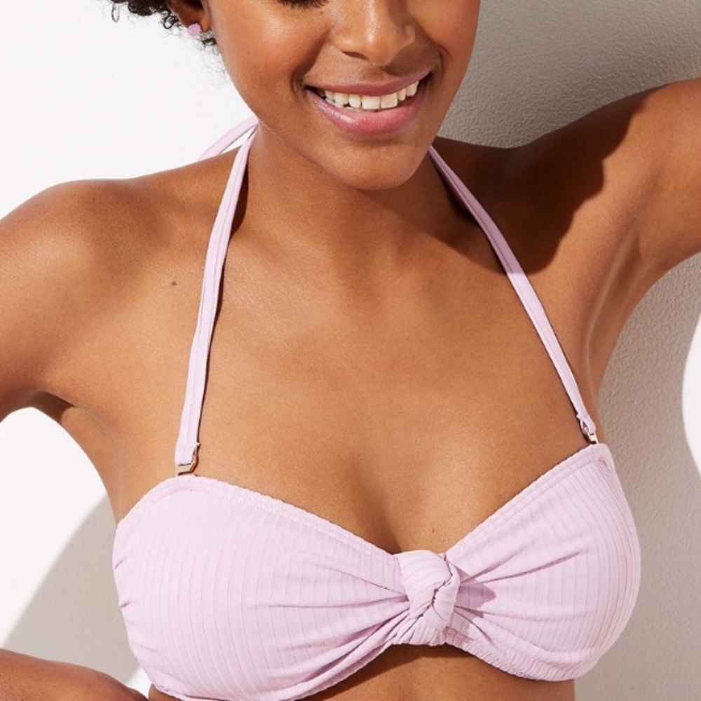NWT | LOFT Beach Bandeau Bikini Top!! - Picture 2 of 9